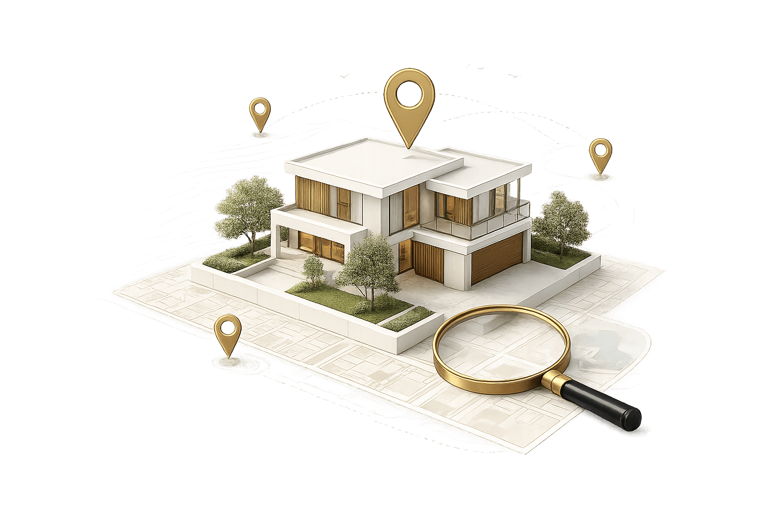 Property search illustration